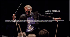 Desktop Screenshot of maxime-tortelier.com